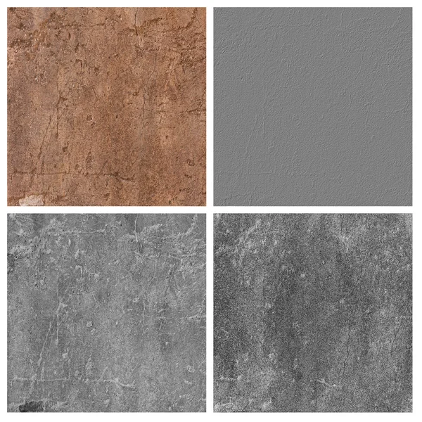 Grunge Wall Texture Set Empty Rouge Places Your Concept Product — Stock Photo, Image