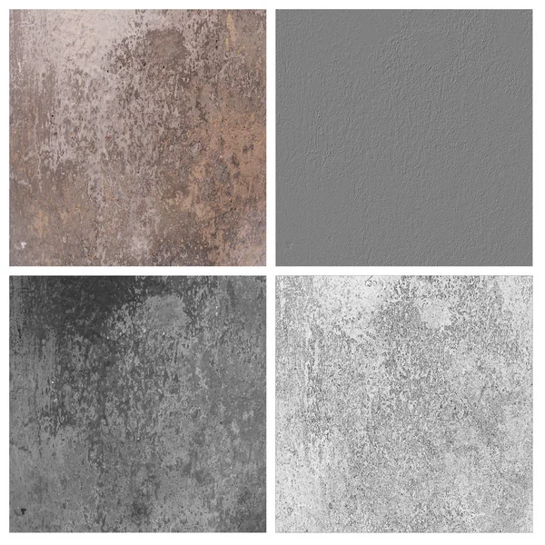 Cement Texture Set Empty Rouge Places Your Concept Product — Stock Photo, Image