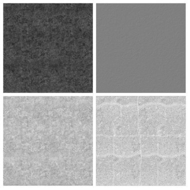 siyah hasar duvar küme kavramı veya ürünle boş rouge yerlerden