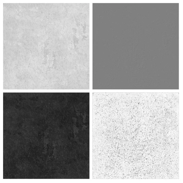 Set Van Grunge Muren Textuur — Stockfoto