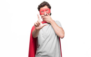 Genç süper kahraman el 