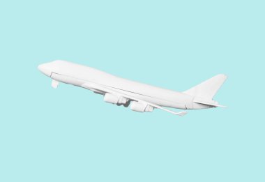 izole, uçak oyuncak seyahat kavramı.