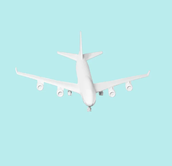 Airplane Toy Isolated Travel Concept — Stock Photo, Image