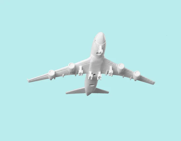 Airplane Toy Isolated Travel Concept — Stock Photo, Image