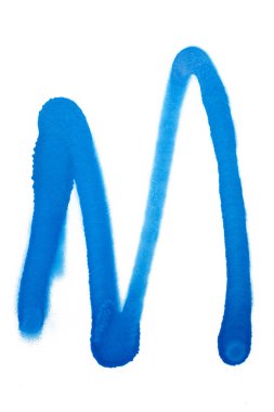 sprey boya grafiti sembolü - m harfi