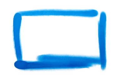 sprey boya grafiti sembolü - çerçeve şekli