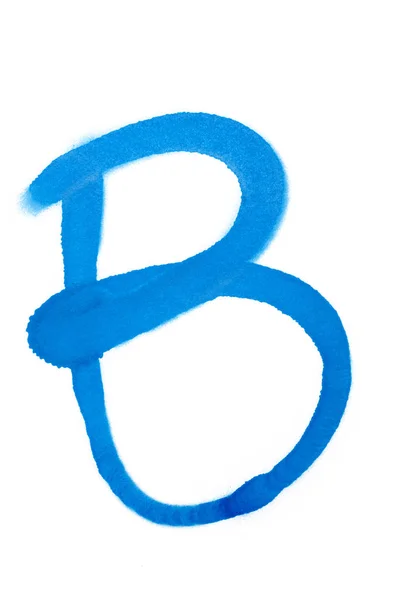 Spray Pintura Grafite Símbolo Letra — Fotografia de Stock