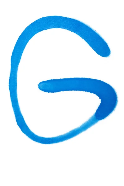 Farby Sprayu Graffiti Symbol Litera — Zdjęcie stockowe