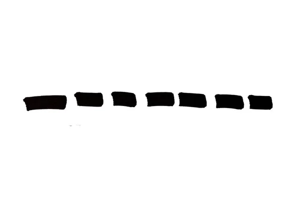 Черный Маркер Граффити Символ Точка Знак Пятна — стоковое фото