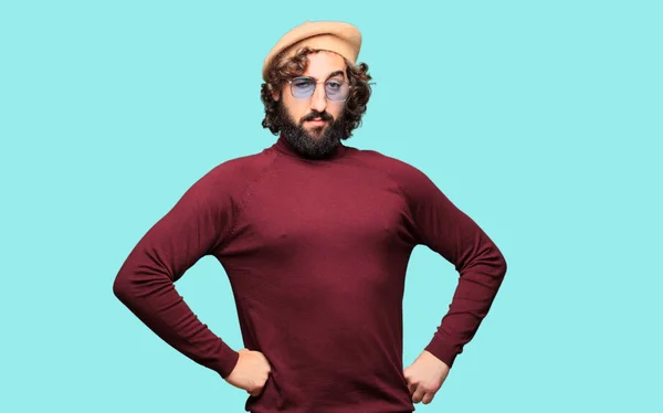 French Artist Beret Challenge Concept — Stock Photo, Image