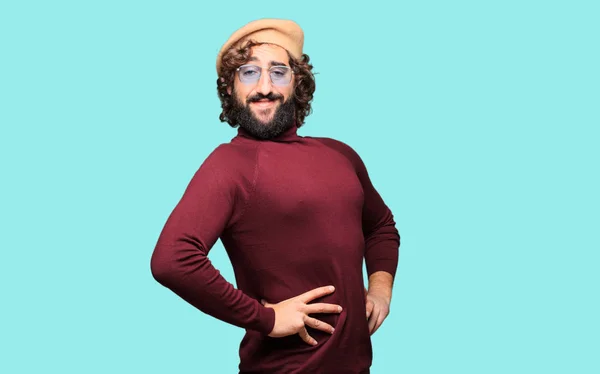 French Artist Beret Challenge Concept — Stock Photo, Image