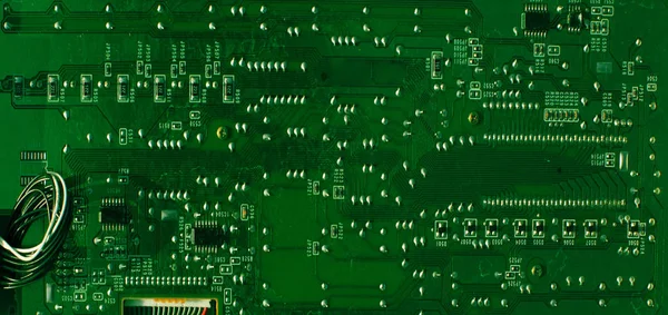 Textura microchip ou fundo — Fotografia de Stock