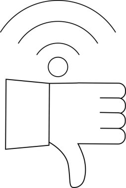 beyaz arkaplanı olan ikon ve wifi simgesinden hoşlanmıyorlar. Siyah çizgileri olan