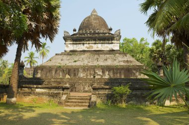Bu Mak Mo stupa Luang Prabang, Laos Wat Visounnarath tapınağında. Luang Prabang, Laos, 1512 inşa içinde en eski tapınağıdır.