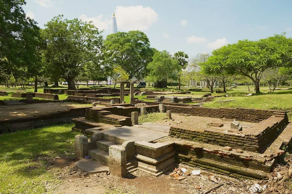 Vista Las Ruinas Ciudad Sagrada Anuradhapura Sri Lanka — Foto de Stock