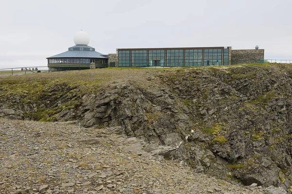 Cape Del Norte Noruega Septiembre 2011 Vista Edificio Del Museo — Foto de Stock