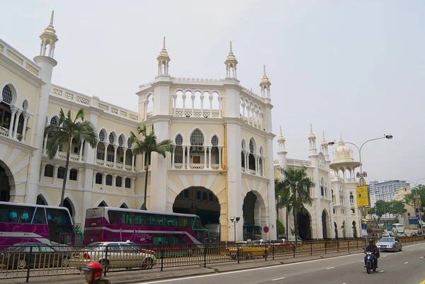 Kuala Lumpur Malaysia Agosto 2008 Kuala Lumpur Vecchia Stazione Ferroviaria — Foto Stock