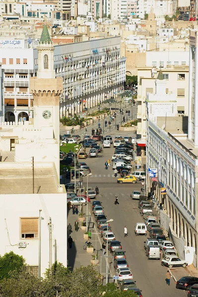 Sfax Tunesien November 2011 Blick Auf Die Straße Der Innenstadt — Stockfoto