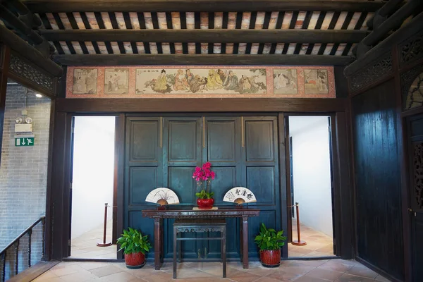 Macao China Septiembre 2013 Interior Histórica Casa Mandarín Tradicional Macao — Foto de Stock