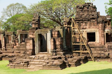 Phimai Historical Park Nakhon Ratchasima, Tayland içinde Phimai Tapınağı kalıntıları. Tayland en önemli Khmer tapınaklar biridir.
