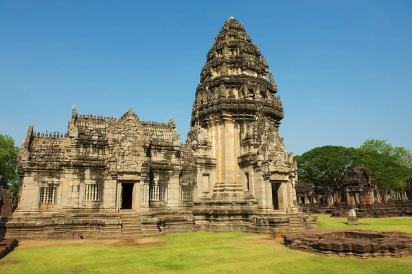 Nakhon Ratchasima, Tayland içinde Phimai Historical Park Hindu Tapınağı kalıntıları. Tayland en önemli Khmer tapınaklar biridir.