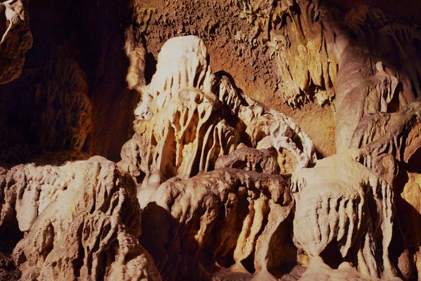 Grotta Calcarea Gosu Danyang Corea Del Sud Chiamato Palazzo Sotterraneo — Foto Stock