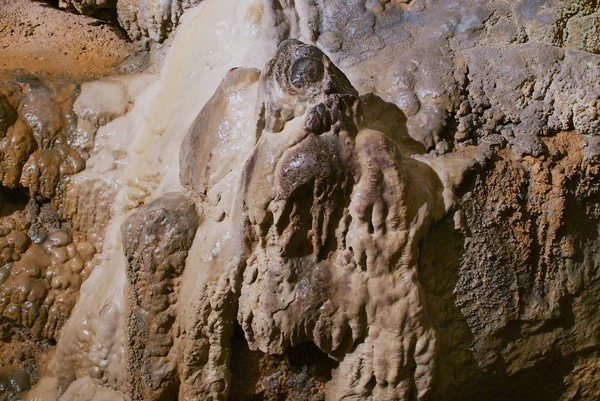 Gosu Kalksteinsgrotte Danyang Sør Korea Kalles Det Underjordiske Palasset Ble – stockfoto