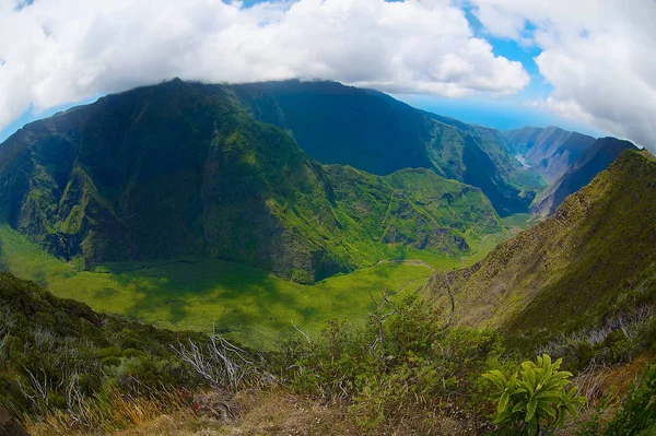 Beautiful Volcanic Landscape Reunion National Park Reunion Island — Stock Photo, Image