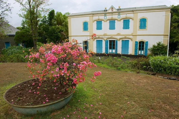 Saint Gilles Les Bains Reunion December 2010 Exterior Old Colonial — Stock Photo, Image