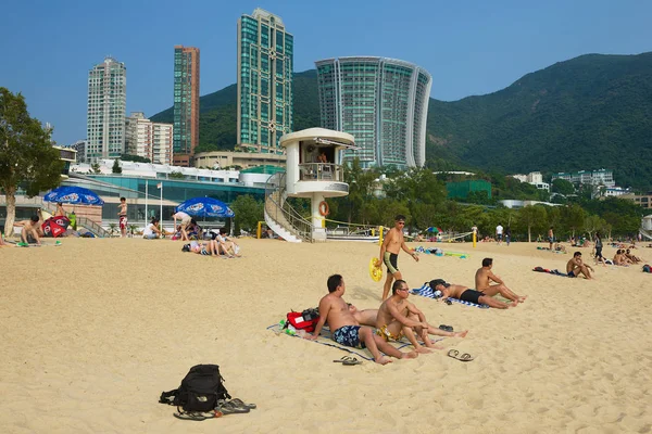 Hong Kong China September 2012 Unidentified People Relax Stanley Town — Stock Photo, Image