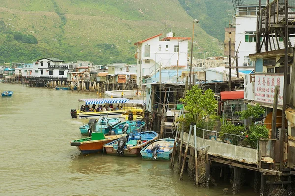 Hong Kong China September 2012 Tai Fishermen Village Stilt Houses — Stock Photo, Image