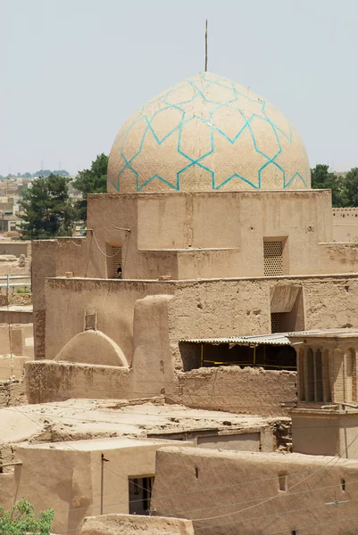 Kuppel Einer Alten Moschee Yazd Iran — Stockfoto