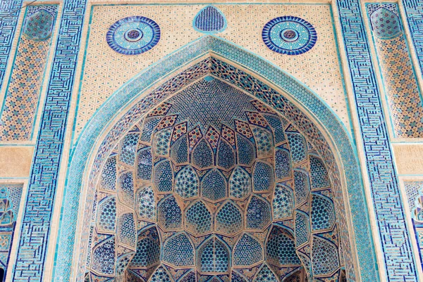 Natanz Iran Juni 2007 Dekorasi Masjid Natanz Bersejarah Natanz Iran — Stok Foto
