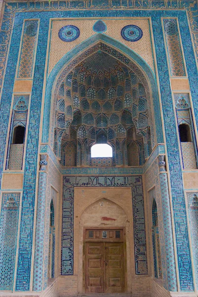 Natanz Iran Juni 2007 Dekoration Historiska Natanz Moskén Natanz Iran — Stockfoto