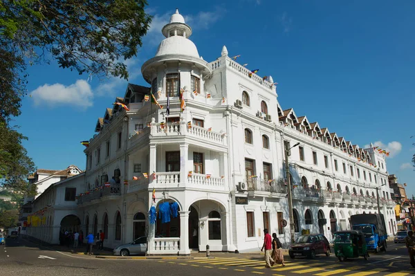 Kandy Sri Lanka May 2011 Historical Building Queen Hotel Kandy — Stock Photo, Image