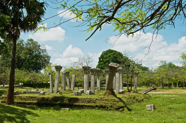 Anuradhapura Sri Lanka Daki Antik Kutsal Şehir Kalıntıları — Stok fotoğraf