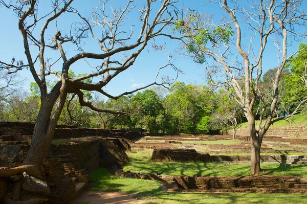 Ancient Buildings Ruins Sigiriya Sri Lanka Sigiriya Unesco World Heritage — Stock Photo, Image