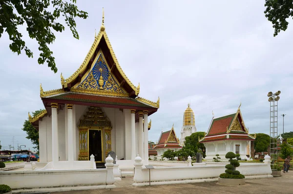 Phitsanulok Tailândia Agosto 2011 Templo Wat Phra Sri Rattana Mahathat — Fotografia de Stock
