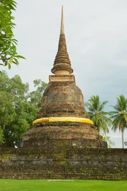Sukhothai, Tayland Wat Traphang Tanga Stupa.