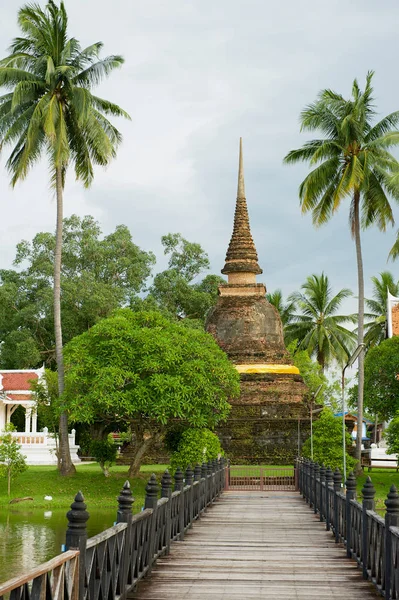 Sukhothai Thailand August 2011 Stupa Wat Traphang Thong Sukhothai Thailand — 스톡 사진