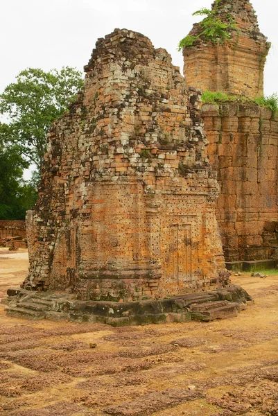 Ruínas do Templo do Médio Oriente em Siem Reap, Camboja . — Fotografia de Stock