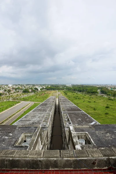 Santo Domingo Dominicaanse Republiek November 2012 Dak Van Vuurtoren Van — Stockfoto