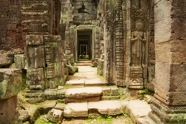 Ruinas del templo de Preah Khan en Siem Reap, Camboya . —  Fotos de Stock