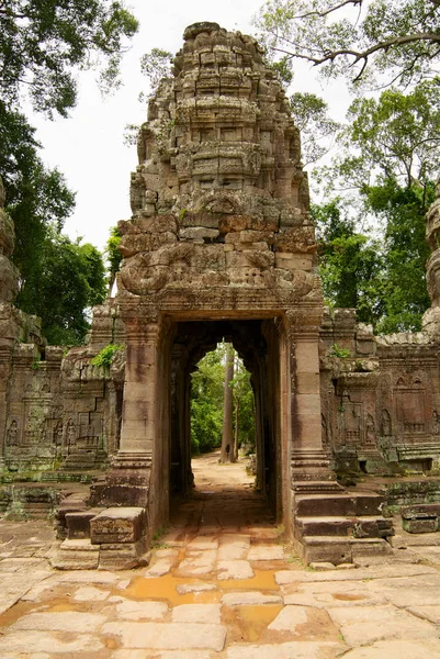 Ruinas del templo de Preah Khan en Siem Reap, Camboya . — Foto de Stock