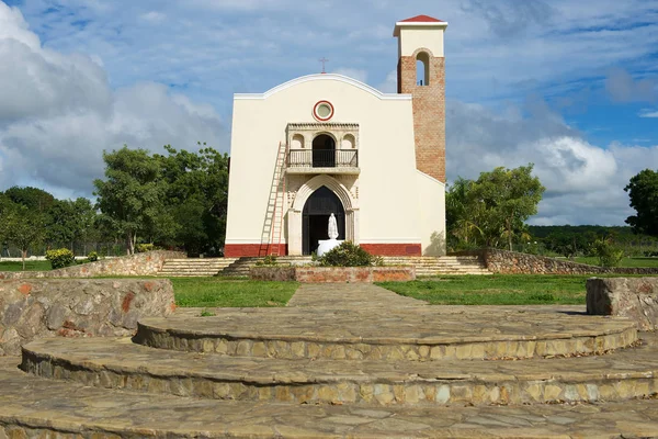 Puerto Plata República Dominicana Noviembre 2012 Replica Primera Iglesia Las —  Fotos de Stock