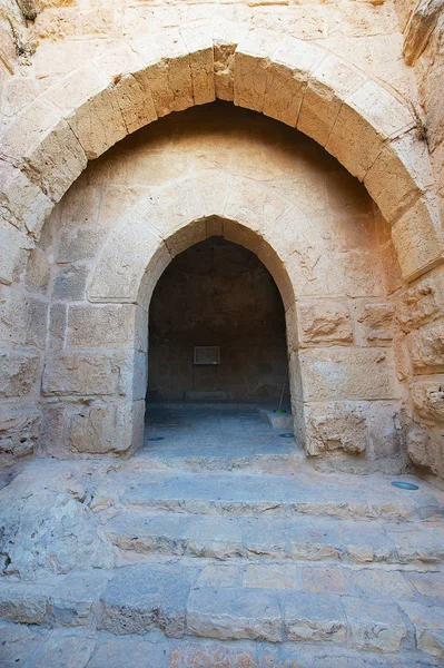 Ajlun Jordânia Agosto 2012 Entrada Para Castelo Ajloun Ajloun Jordânia — Fotografia de Stock