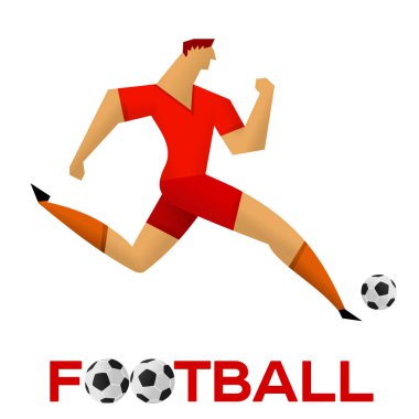 Futbolcu arka planı