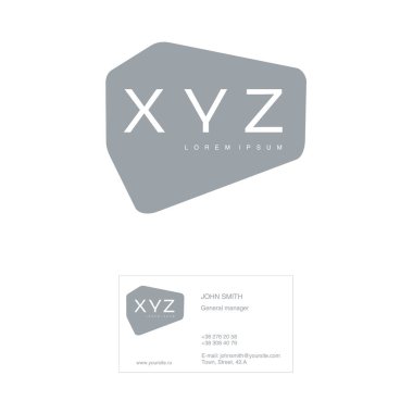 İş simge vektör Illustration. Marka şirket ve iş kartı. Şirket kimliği. Beyaz arka plan üzerinde izole simgesi. Grafik tasarım için tasarım düzenlenebilir.