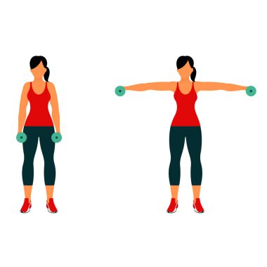 Fitness egzersizleri için güçlü ve güzel vücut. Fitness, aerobik ve egzersiz spor salonunda egzersiz. Çizgi stili beyaz arka plan üzerinde izole jimnastik salonu simgeler vektör kümesi. İnsanlar jimnastik salonu. Spor salonu ekipman.