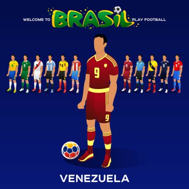 Futbolcu milli takımlar şeklinde.